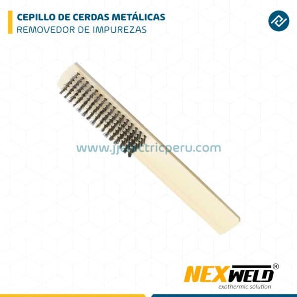 CEPILLO DE CERDAS METÁLICAS PARA MOLDE NEXWELD