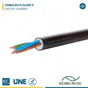 CABLE RV-K 0,6/1KV CPR 4G6MM2 – ASCABLE-RECAEL