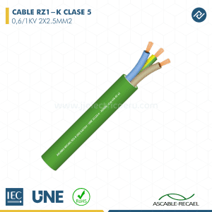 CABLE RZ1-K 2X2.5MM2