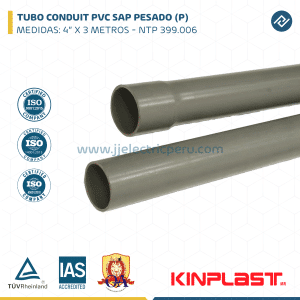 TUBO PVC SAP 4"