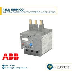 Relé térmico 44-53A para contactores AF52..AF65 - ABB