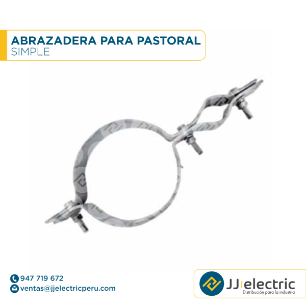 ABRAZADERA PARA PASTORAL SIMPLE