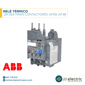 Relé térmico 29-35A para contactores AF09..AF38 - ABB