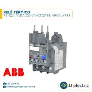 Relé térmico 7.6-10A para contactores AF09..AF38 - ABB