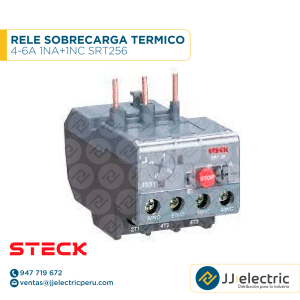 Rele Sobrecarga Térmico 4-6A 1Na+1Nc Srt256 - STECK