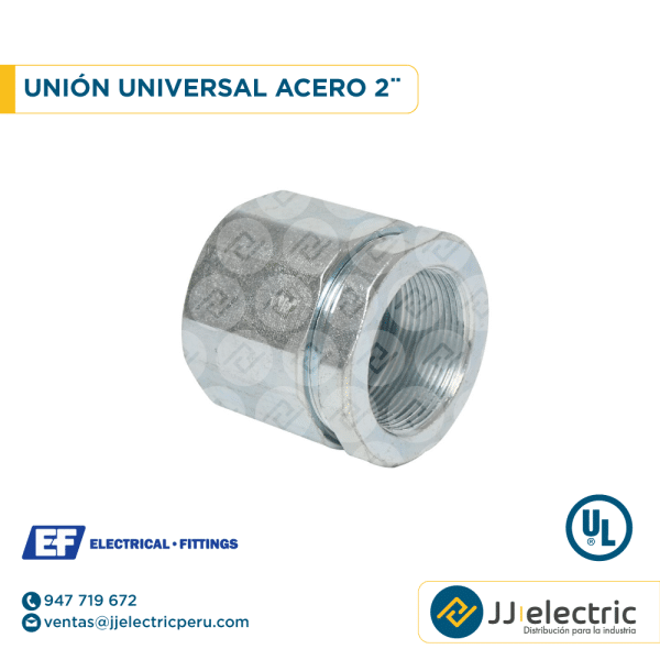 Unión universal acero 2¨ - E.F.