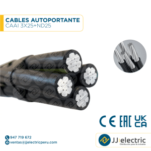CABLES AUTOPORTANTE CAAI 3X25+ND25