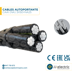 CABLES AUTOPORTANTE CAAI (NA) 3X50+NA25