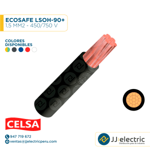 ECOSAFE LSOH-90+ 1,5 MM2 - 450/750 V - CELSA