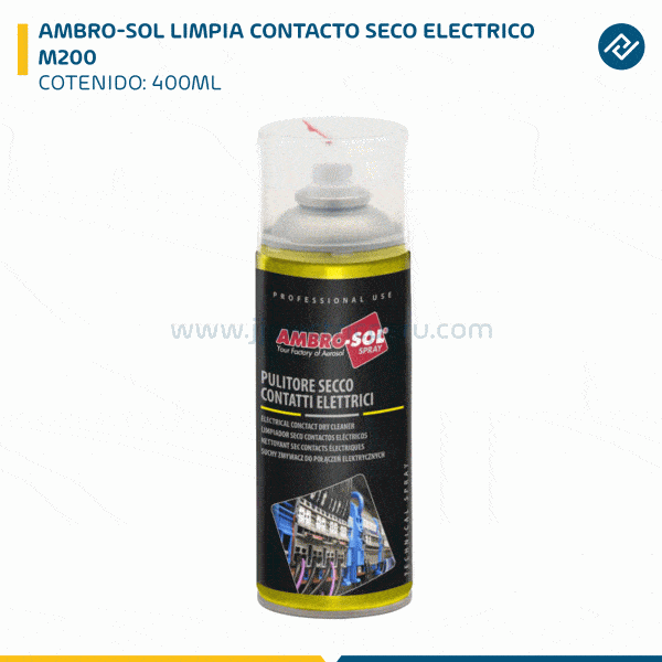 AMBRO-SOL LIMPIA CONTACTO SECO ELECTRICO 400ML M200