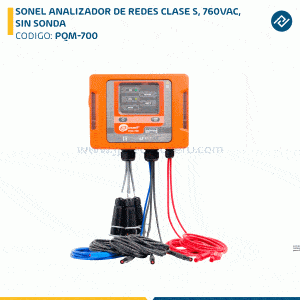 SONEL ANALIZADOR DE REDES CLASE S, 760VAC, SIN SONDA PQM-700