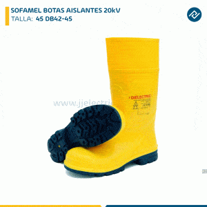 SOFAMEL BOTAS AISLANTES 20kV TALLA 45 DB42-45