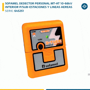 SOFAMEL DEDECTOR PERSONAL MT-AT 10-66kV INTERIOR P/SUB-ESTACIONES Y LINEAS AEREAS 645251