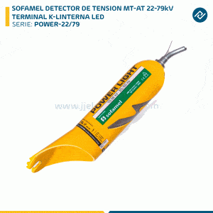 SOFAMEL DETECTOR DE TENSION MT-AT 22-79kV TERMINAL K-LINTERNA LED POWER-22/79