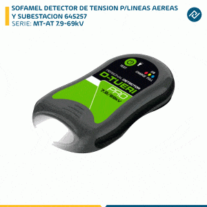 SOFAMEL DETECTOR DE TENSION MT-AT 7.9-69kV P/LINEAS AEREAS Y SUBESTACION 645257
