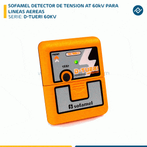 SOFAMEL DETECTOR DE TENSION AT 60kV PARA LINEAS AEREAS D-TUERI 60KV