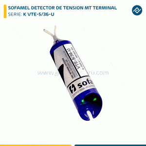 SOFAMEL DETECTOR DE TENSION MT 5-36kV TERMINAL K VTE-5/36-U