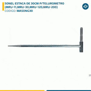 SONEL ESTACA DE 30CM P/TELUROMETRO (MRU-11,MRU-30,MRU-120,MRU-200) WASONG30