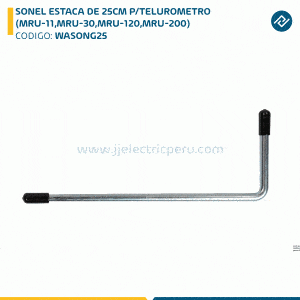 SONEL ESTACA DE 25CM P/TELUROMETRO (MRU-11,MRU-30,MRU-120,MRU-200) WASONG25