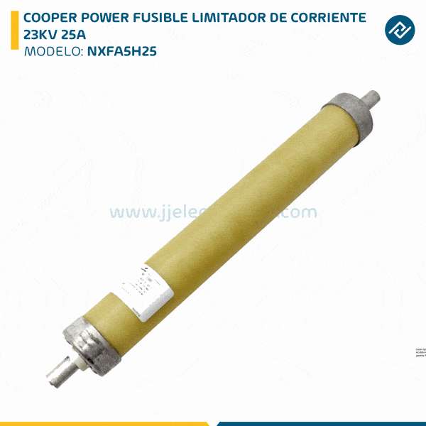 COOPER POWER FUSIBLE LIMITADOR DE CORRIENTE 23KV 25A NXFA5H25