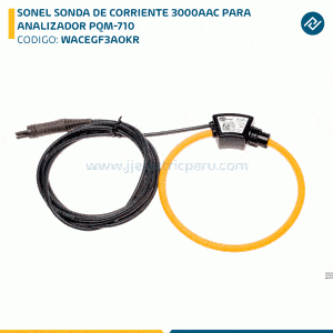 SONEL SONDA DE CORRIENTE 3000AAC PARA ANALIZADOR PQM-710 WACEGF3AOKR
