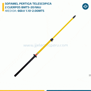 SOFAMEL PERTIGA TELESCOPICA 66kV 1.10-2.00MTS 2 CUERPOS BMTS-20/66U