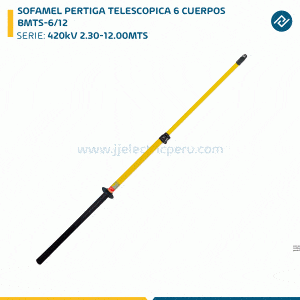 SOFAMEL PERTIGA TELESCOPICA 420kV 2.30-12.00MTS 6 CUERPOS BMTS-6/12