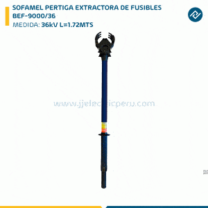 SOFAMEL PERTIGA EXTRACTORA DE FUSIBLES 36kV L=1.72MTS BEF-9000/36