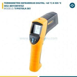 TERMOMETRO INFRARROJO DIGITAL -40 °C A 535 °C T/PISTOLA 561 SKU: 8D113819152