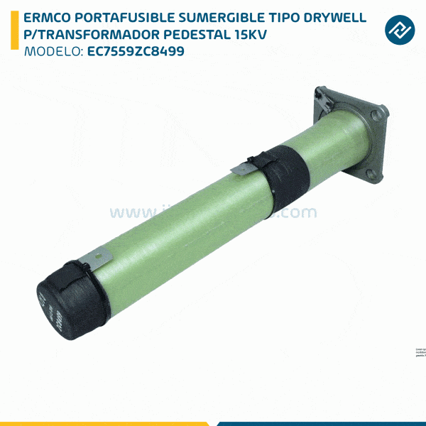 ERMCO PORTAFUSIBLE SUMERGIBLE TIPO DRYWELL P/TRANSFORMADOR PEDESTAL 15KV EC7559ZC8499