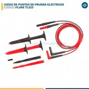 JUEGO DE PUNTAS DE PRUEBA ELECTRICOS FLUKE TL223