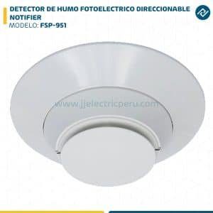 DETECTOR DE HUMO FOTOELECTRICO DIRECCIONABLE FSP-951 NOTIFIER