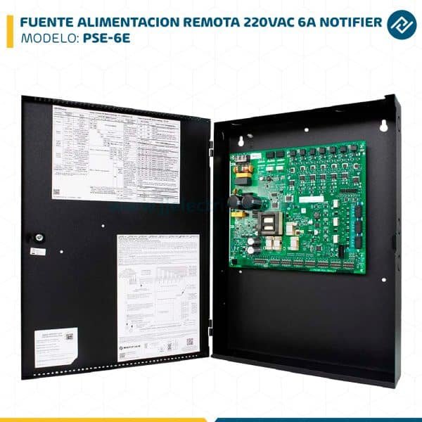FUENTE ALIMENTACION REMOTA 220VAC 6A PSE-6E NOTIFIER