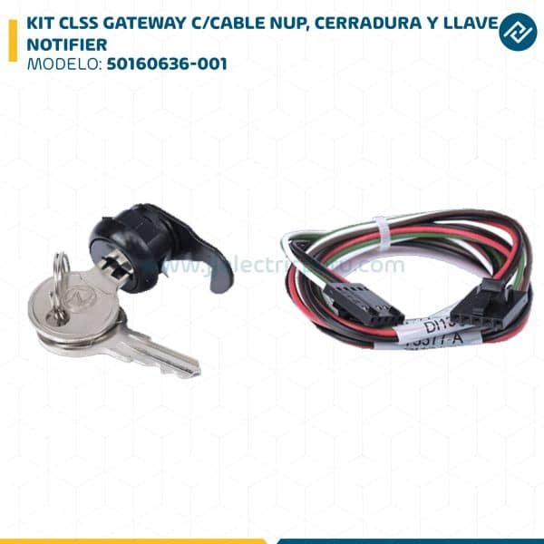 KIT CLSS GATEWAY C/CABLE NUP, CERRADURA Y LLAVE 50160636-001 NOTIFIER
