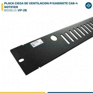 PLACA CIEGA DE VENTILACION P/GABINETE CAB-4 VP-2B NOTIFIER