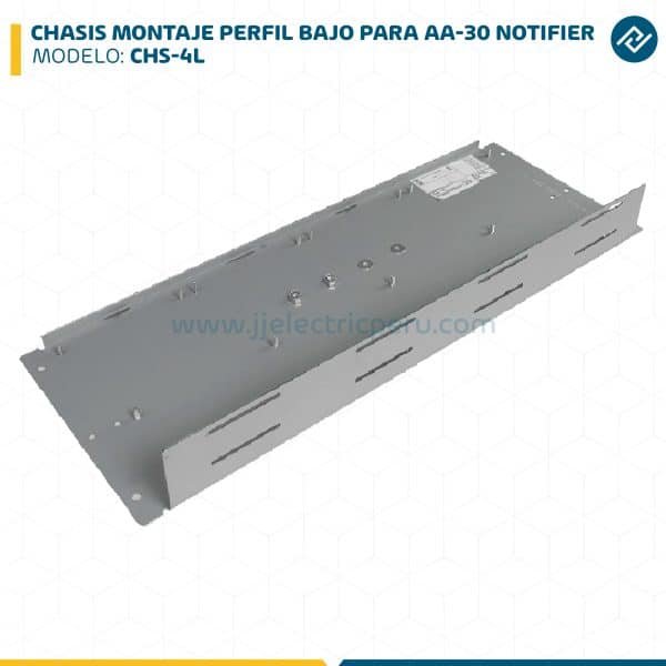 CHASIS MONTAJE PERFIL BAJO PARA AA-30 CHS-4L NOTIFIER