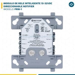MODULO DE RELE INTELIGENTE 15-32VDC DIRECCIONABLE FRM-1 NOTIFIER