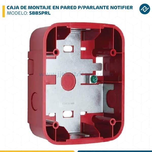 CAJA DE MONTAJE EN PARED P/PARLANTE SBBSPRL NOTIFIER
