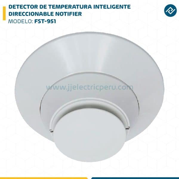 DETECTOR DE TEMPERATURA INTELIGENTE DIRECCIONABLE FST-951 NOTIFIER