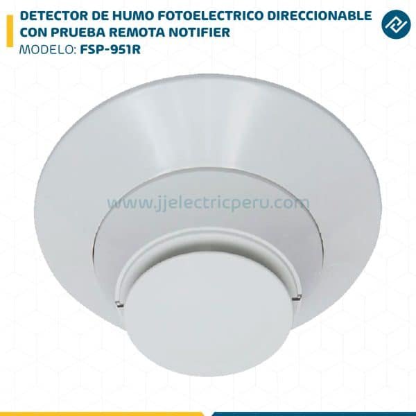 DETECTOR DE HUMO FOTOELECTRICO DIRECCIONABLE CON PRUEBA REMOTA FSP-951R NOTIFIER