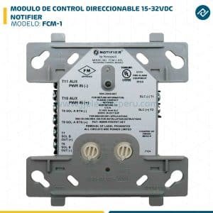 MODULO DE CONTROL DIRECCIONABLE 15-32VDC FCM-1 NOTIFIER
