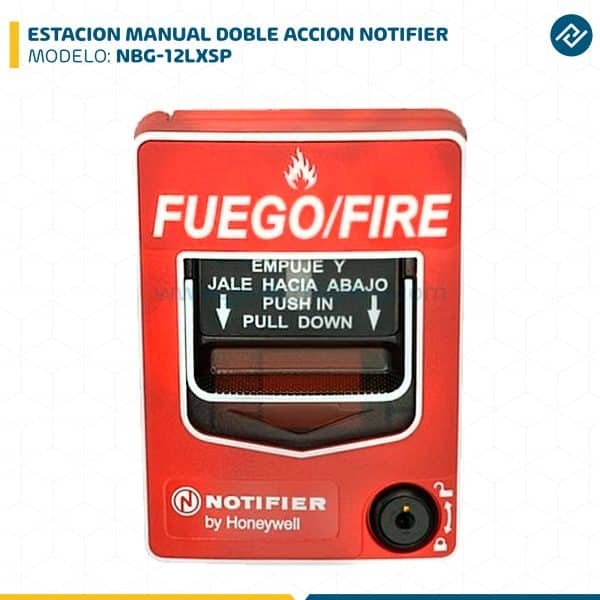 ESTACION MANUAL DOBLE ACCION NBG-12LXSP NOTIFIER