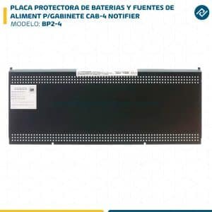 PLACA PROTECTORA DE BATERIAS Y FUENTES DE ALIMENT P/GABINETE CAB-4 BP2-4 NOTIFIER