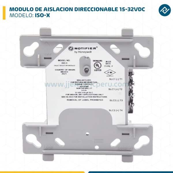 MODULO DE AISLACION DIRECCIONABLE 15-32VDC ISO-X NOTIFIER
