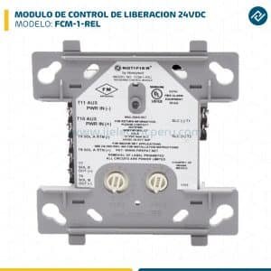 MODULO DE CONTROL DE LIBERACION 24VDC FCM-1-REL NOTIFIER