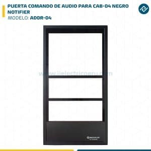 PUERTA COMANDO DE AUDIO PARA CAB-D4 NEGRO ADDR-D4 NOTIFIER