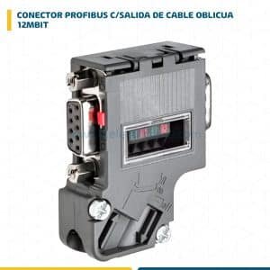 CONECTOR PROFIBUS C/SALIDA DE CABLE OBLICUA 12MBIT/S SIMATIC DP 6ES79720BB420XA0 SIEMENS