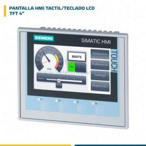 PANTALLA HMI TACTIL/TECLADO LCD TFT 4" MPI/PROFIBUS SIMATIC KTP400 6AV21242DC010AX0 SIEMENS