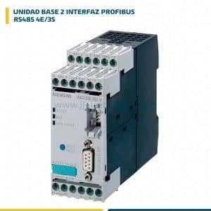 UNIDAD BASE 2 INTERFAZ PROFIBUS RS485 4E/3S SIMOCODE PRO V 3UF70101AU000 SIEMENS