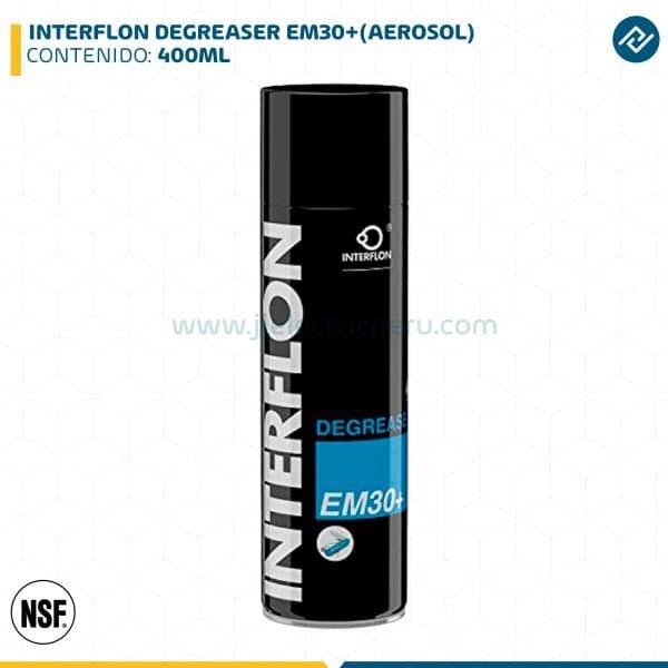 INTERFLON DEGREASER EM30+(AEROSOL) 400ML